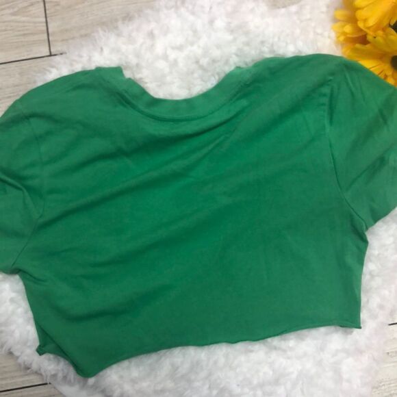 Nike green just do it cropped T-shirt  XS - Picture 5 of 5